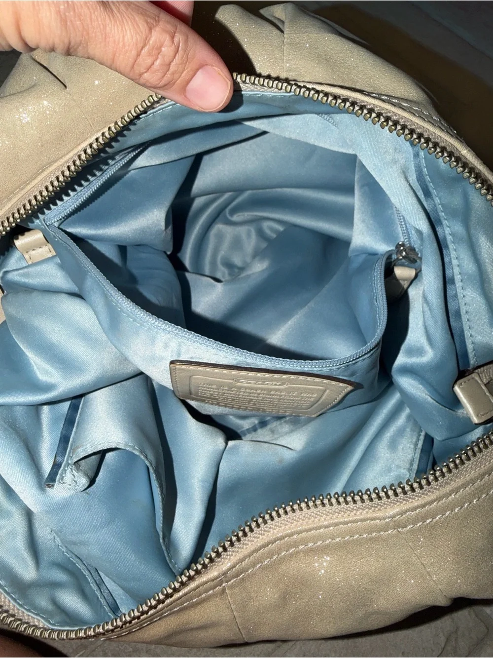Coach gorgeous metallic